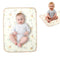 Muslin Diaper Changing Mat, Waterproof Changing Pad for Baby, Leakproof Quick Drying