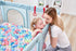 8 PandaEar PCS Baby Pull Up Rings, Toddler Walking Exercise Stand Up for Playpen & Crib, Infant Cot Hanging Rings