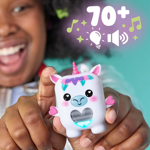 70+ 5+ Nano-MALS Meadowmist The Unicorn, Electronic Pet Unicorn Toy, Responses, Interactive Fidget Toys for Girls