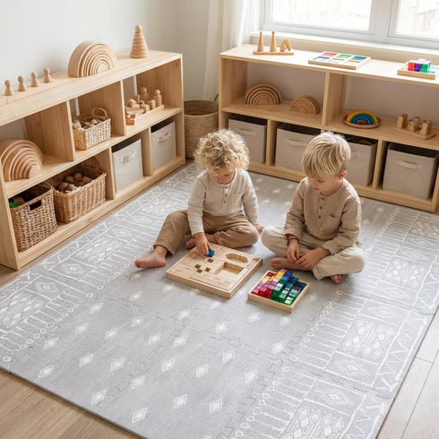 5.6 4 0.5" Premium Soft Foam Play Mat for Baby, x ft, Easy to Clean - The Perfect Modern Foam Playmat Fits Nicely