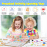 Huijing 29 Toddler Activities Preschool Learning Busy Book - Themes Binder Montessori Toys for Toddlers, Workbook