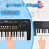 MusicForset 37 3 4 5 6 Upgraded Kids Piano Keyboard Keys Toddler Keyboard with Microphone Learning Instrument Musical