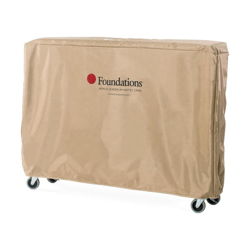 Foundations Crib Cover for Full Size Travel Sleeper Wood Folding Crib, Heavy
