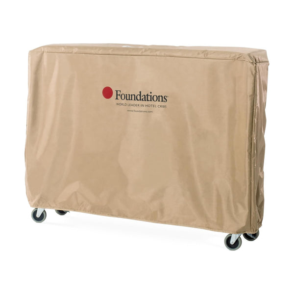 Foundations Crib Cover for Full Size Travel Sleeper Wood Folding Crib, Heavy