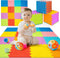 TOYVELT 16-Pack 12x12 Foam Puzzle Floor Mat for Kids - Interlocking EVA