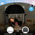 Crib Tent Safety Crib Net to Keep Baby in, Black Pop up Cribs Cover to Keep Baby from Climbing Out, Breathable Mesh