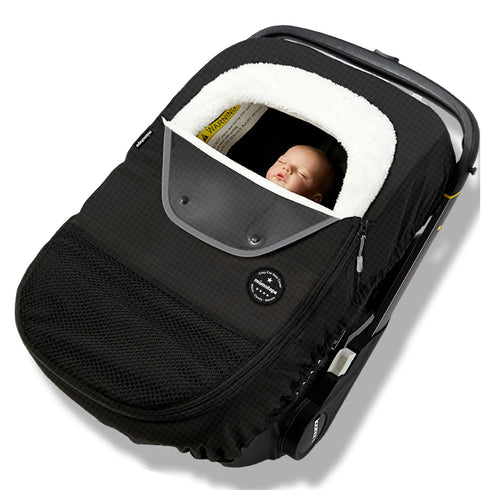 Mamatepe Winter Baby Car Seat Cover, Rain and Snow Repellent, Windproof Warm