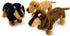 3Pcs Dachshund Plush Animals Set, 9.8" Kawaii Stuffed Dogs, Soft Cuddly Dog Toy for Birthday Party, Best Gift for