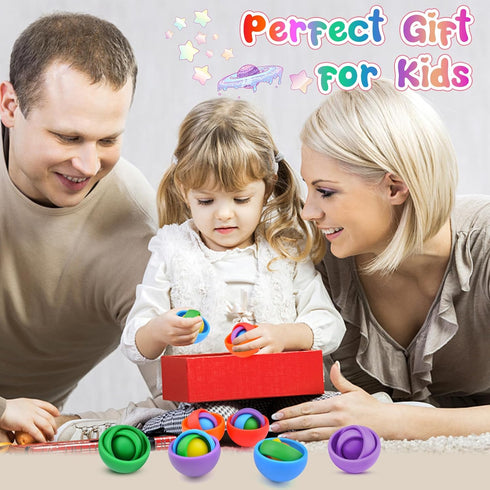 Fidget Toys for Kids, Sensory Toys for Teens, Gifts for Boys Girls ADHD Autism Stress Relief Quiet Finger Tools