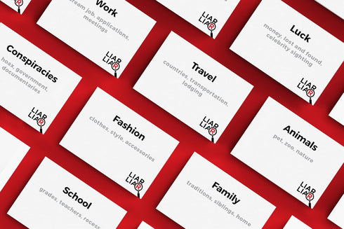 Liar Liar Party Game, The Family Card Game of Truths and Lies for Kids, Teens, Adults, Perfect for Fun Parties