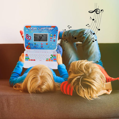 Kids Laptop - 80 Learning Modes for Alphabet, Words, Mathematics, Educational Learning Computer