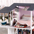 GuDoQi DIY Miniature Dollhouse Kit, 1:24 Scale Tiny House with Music, Great Handmade Crafts Gift