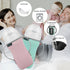 Beautyflier Set 2 (8-9 of Reusable Glass Baby Bottle Insulator Adjustable Sleeves with Double Handles Neoprene Holder