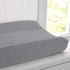 Plush Grey Contoured Changing Pad by Delta Children