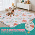 Floor,50x50 Inch Baby Play Mat for Soft Padding Crawling Mat for Playpen, Foldable and Machine Washable, Thick