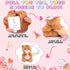 Birthday Teddy Bear Plush Toy- Happy Birthday Singing & Glow Stuffed Animal, Musical Dancing Bear Stuffed Animal