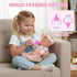 12'' Playset 11PCS Set Dreamon Baby Doll with Carrier Bassinet Bed, Baby Doll Accessories Includes Pacifier, Blanket