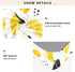 Bseiialft 52 28 Yellow Lemons Leaves Crib Sheets for Boys Girls Soft and Breathable Cotton Baby Sheets for Standard