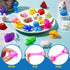 Set, 50 Pack JOYIN Mochi Squishy Toy Mini Squishy Mochi, Party Favors for Kids, Kawaii Stress Relief Toys, Basket