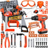 Kids Tool Set Zealous 48 pcs Toddler Tool Set with Tool Box