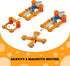 Geomag Magnetic Toys Magnets for Kids, 96 Piece Mechanics Goal Challenge Educational Board Game & Building Set