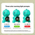 Xinsheinelry 3 Bath Thermometer, Digital Dinosaur Bath Thermometers Light Alerts Automatic for Newborns