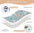 siphylline 52" 34" Snowmen Christmas Truck Extra Large Resuable Potty Training Pee Pad Soft Absorbent Baby Diaper