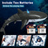 2.4Ghz 6+ 2 Remote Control Shark Pool Toys for Boys Kids,Highly Realistic Shark Pool Toys for Kids,RC Boat Outdoor