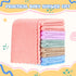 100 Pack 10 10 Inch Handepo Baby Washcloths Bulk x Microfiber Coral Fleece Baby Face Towels Absorbent and Soft Wash