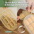 Haakaa Silicone Nibble Freezer Tray, Breastmilk Teething Popsicle Mold, Baby Food Maker, Ice Cube Tray, BPA Free Banana