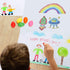 2-4 Set Crayons for Toddlers, Washable Wax Crayons for Kids Ages Years old, Safe and Non Toxic, Jumbo and Chubby Bulk