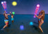 Pool Toys Beach Games for Kids - Inflatable Baseball with LED Light-up Glow in The Dark Bat for Outdoor Fun