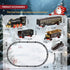 Xelabrion Set 3-5 4-7, Set Set 3 4 5 6 7 8Years Train for Kids Remote Control Train Toys with Lights & Sound Spray, RC