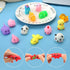 60 Pack Mochi Squishy Toys, Kawaii Mini Animal Squishies for Kids Treasure Box Classroom Prizes Birthday Party Favors