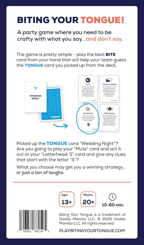 A Party Card Game - Choose Your Words Wisely