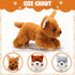 Skylety 3 Pcs 7.87 Inches Dog Stuffed Animal Plush Dog Soft Plush Dog Pillow Toy Fluffy Puppy Set for Christmas Girls Baby Kids Dog Party Favor Birthday Home Decor(Pomeranian, Chihuahua, Corgi)
