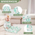 6-12 Months,100% 0.5 3 Pack 2-Way Baby Sleep Sack Cotton TOG Wearable Blanket for Boys and Girls, Zipper Lightweight