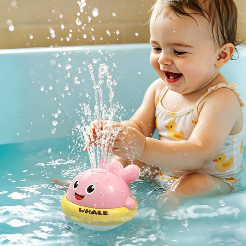 1-3, 1 2 3 1 2 3 Bath Toys for Kids Age Light Up Baby Bath Toys for Year Old Girl, Pool Water Toys for Toddlers Whale