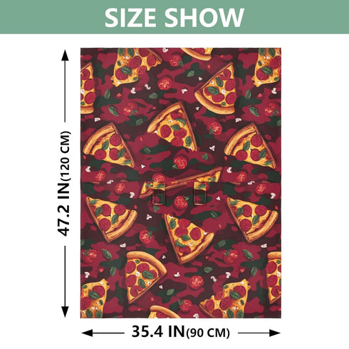 Mazeann Vintage Pizzas Red Car Seat Cover Baby Breathable Soft Infant Carseat Covers Canopies Babies Carrier Covers