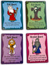 2-5 Beard Wizards Card Game for Players by The Dusty Top Hat