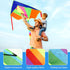 8 Pack Kites for Kids, Butterfly Kite, Fish Kite, Large Rainbow Delta Kite, Easy to Fly Beach Kites with 109 Yard String