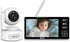 Blemil Baby Monitor, 5.5" HD Split-Screen with 4000mAh Battery, Panoramic Zoom Video Baby