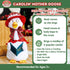 14 inches Cuddle Barn - Carolin' Mother Goose | Animated Musical Singing Christmas Caroling Soft Plush Toy