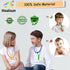 12 Pack, Sensory Chew Necklaces Stretchy Chewy Necklace Sensory Toys for Kids with Autism, ADHD, Biting, Teething