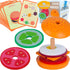 Montessori Mama Stacking Hamburger, Create a Burger Sequencing Stacker, Occupational Therapy Toys,