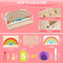 3-6 INIFEIDALA Montessori Toddler Learning Sorting Toys for Year Olds - Rainbow Stacking, Number & Bead Matching Games