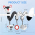 Car Seat Toys for Babies 0-3 Months, Spiral Stroller Toys, High Contrast Black and White Baby Toys