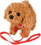 WorWoder Plush Teddy Toy Puppy, Electronic Interactive Pet Dog for Kids, Walking Barking Companion Animal