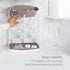 Countertop Ubbi Vertical Baby Bottle Drying Rack, Space Saving Drying Rack Baby Accessory, Taupe