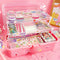 DIY Sticker Kit - Waterproof Cartoon Stickers with Box for Kids and Teens, Reusable Decoration for Water Bottle,